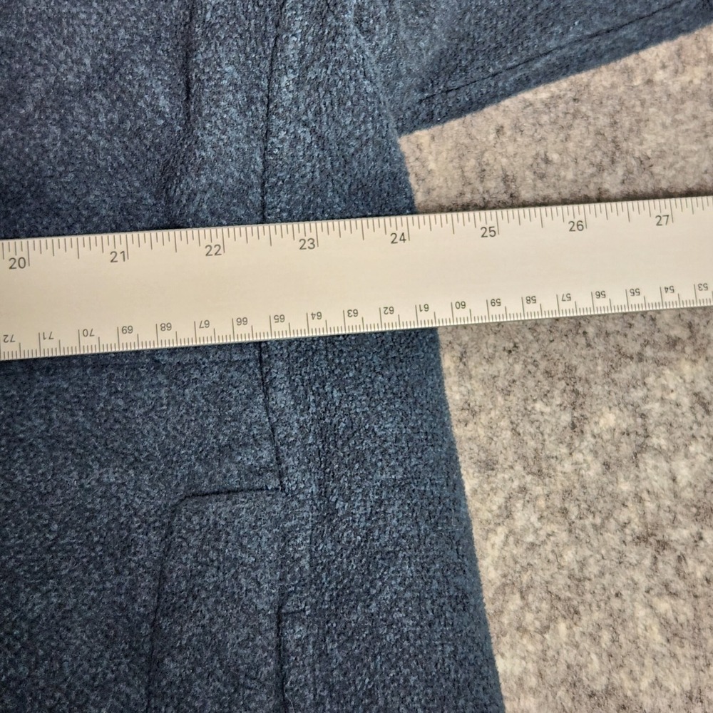 Carhartt Fleece Sweater Men 2XL XXL Blue Dalton Half Zip Long Sleeve Workwear - Picture 5 of 6
